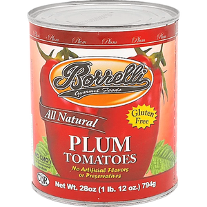 Borelli Gourmet Foods All Natural Plum Tomatoes 794g