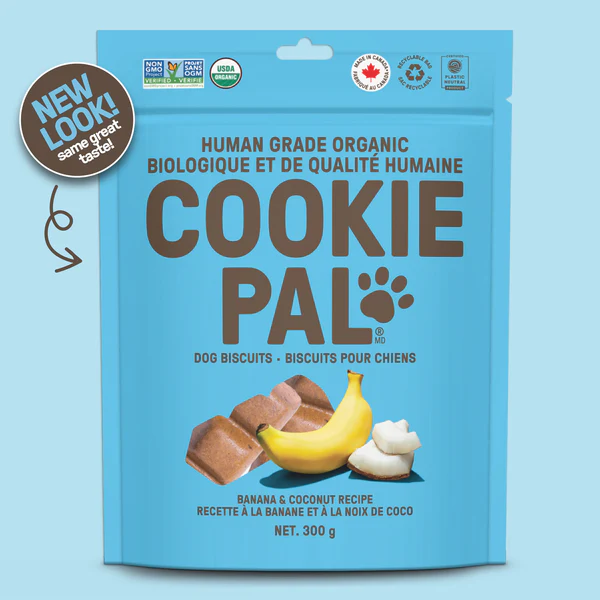 COOKIE PAL DOG BISCUITS BANANA & COCONUT