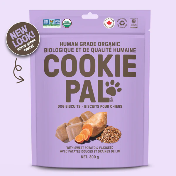 COOKIE PAL DOG BISCUIT SWEET POTATO & FLAX SEED