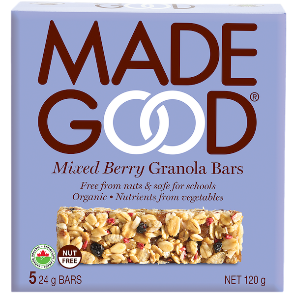 MADEGOOD Granola Mixed Berry Bars 5x24g