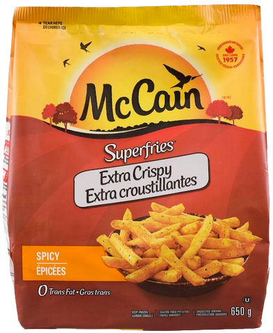 McCain Superfries Extra Crispy Spicy