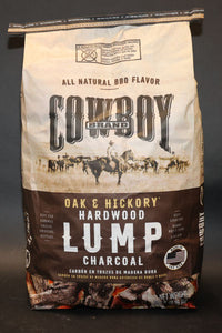 Cowboy Oak & Hickory Hardwood Lump Charcoal 18lb