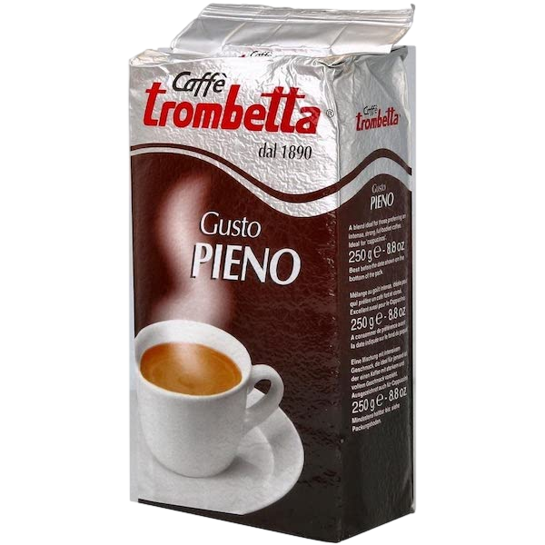 Caffè Trombetta Gusto Pieno Ground Coffee 250g
